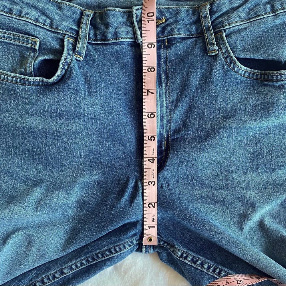 Calvin Klein Jeans Women’s 14 Blue Denim Medium Wash Slim Boyfriend Stretch - Picture 8 of 10